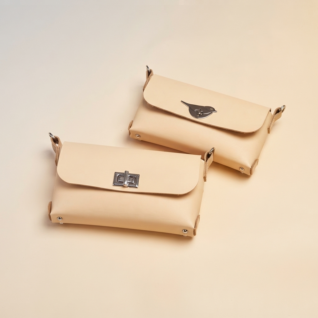 Clutch Beige